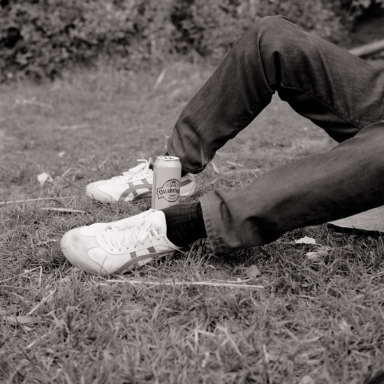 Relaxing on medium format. Benjamin Pitschl. © Christian Pitschl