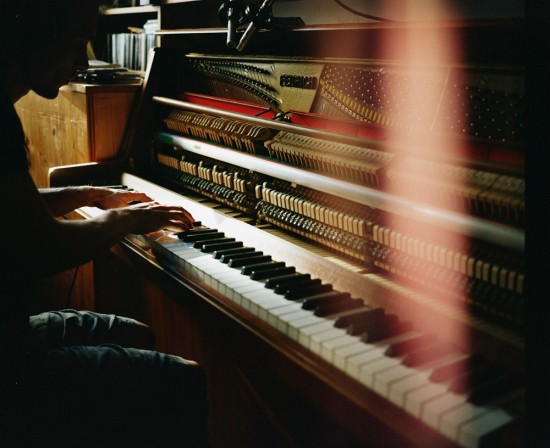 Chris And The Other Girls Recording Session on film. © Christian Pitschl